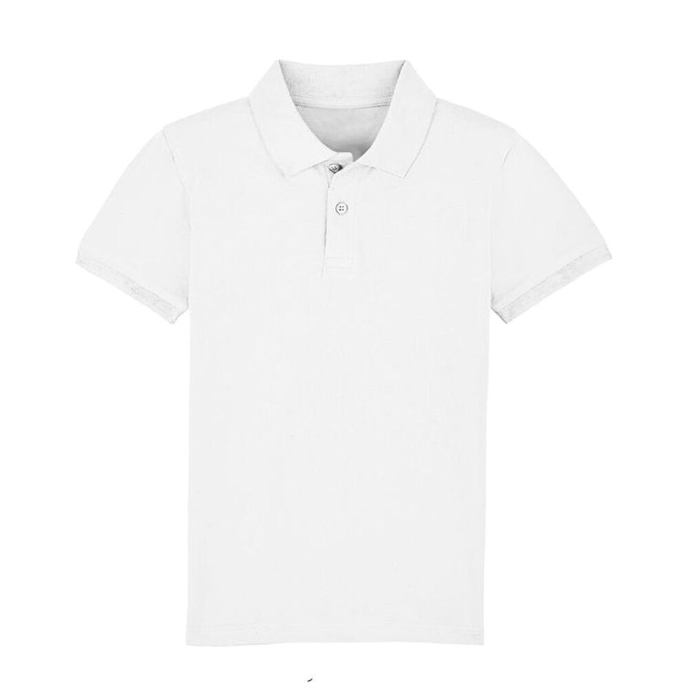 Casual Classic Childrens/Kids Polo / White
